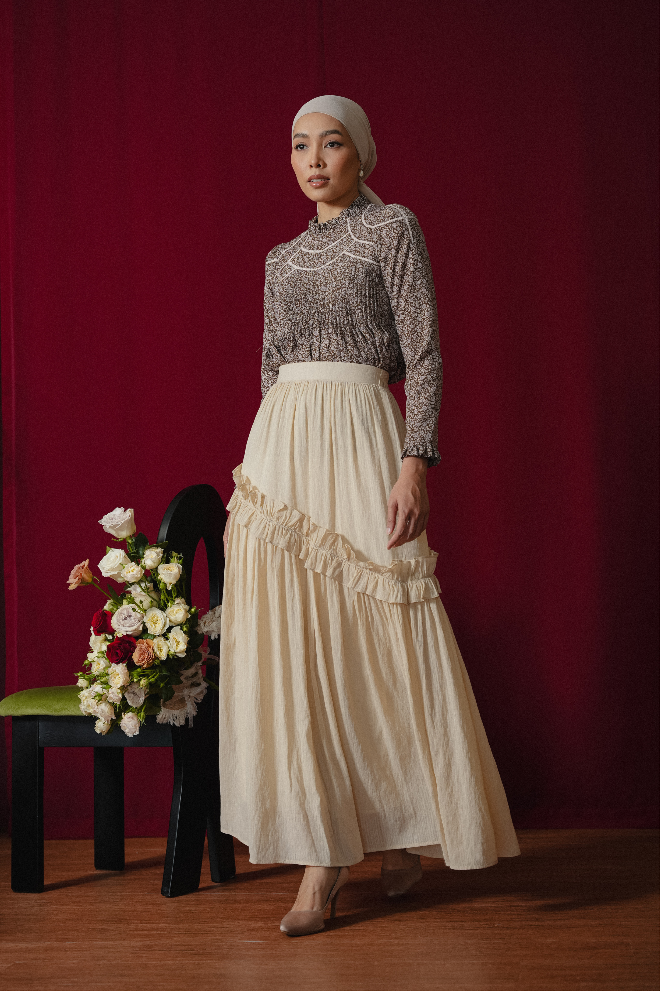 The Rose Petal Skirt