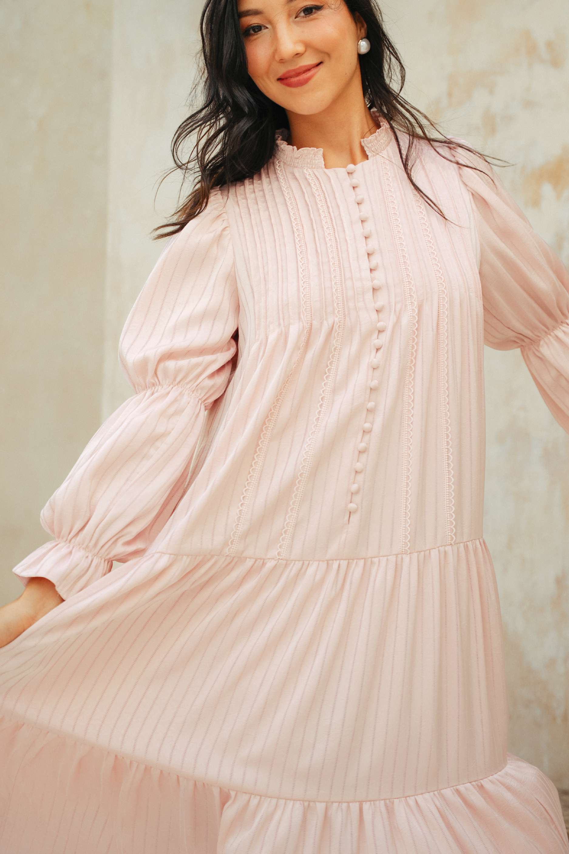 The Holly Dress in Rosewyn