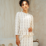 The Edora Kurung in Lavender