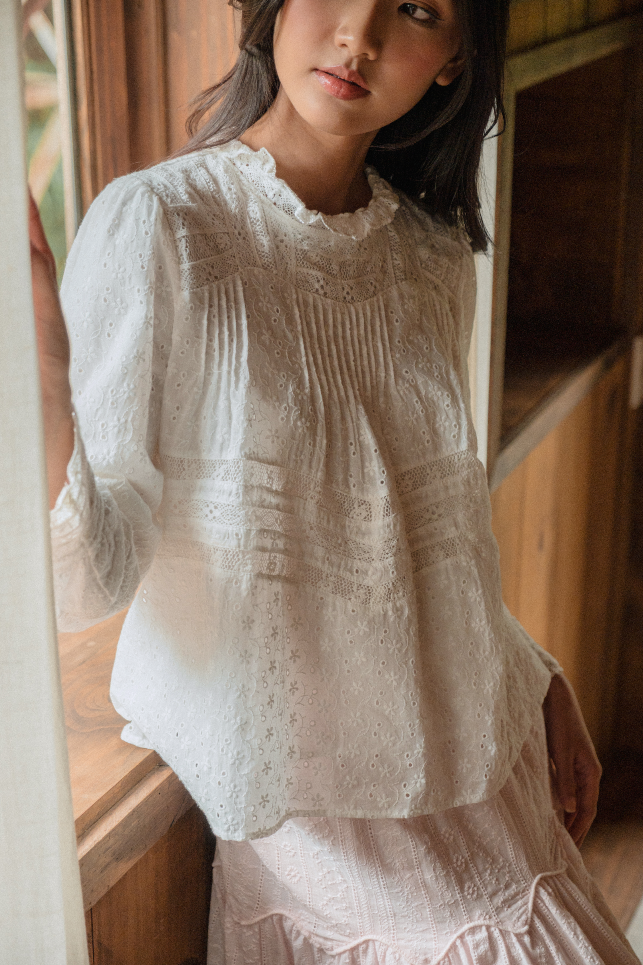 The Gianna Top in White