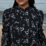 The Lorna Dress in Deep Ocean Floral