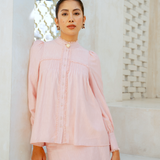 The Loren Kurung in Light Pink