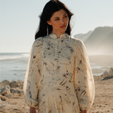 The Opal Dress in Antique Herbarium