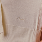 The Cadillac Knitted Top in Ecru