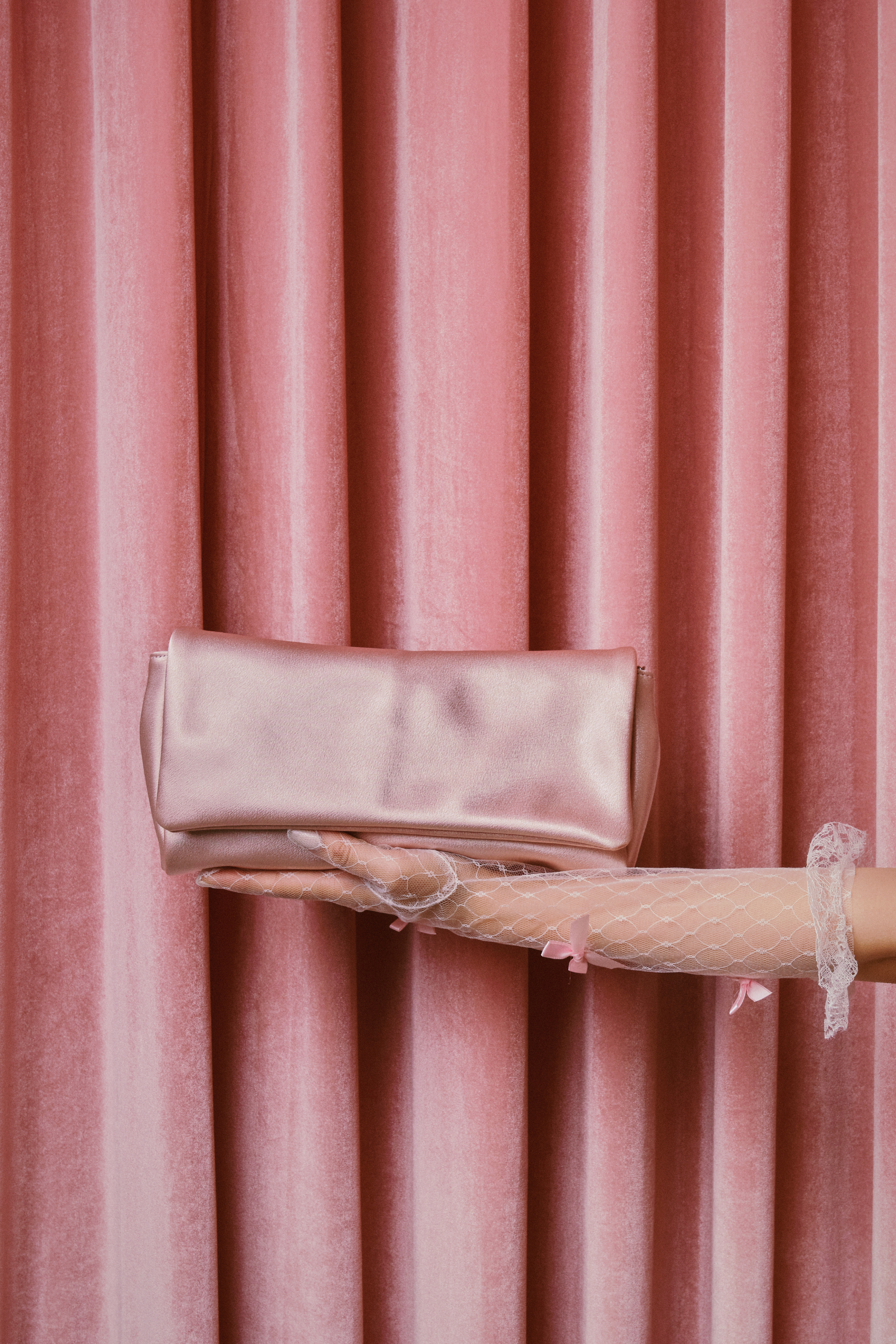 The Darling Clutch Bag in Baby Pink