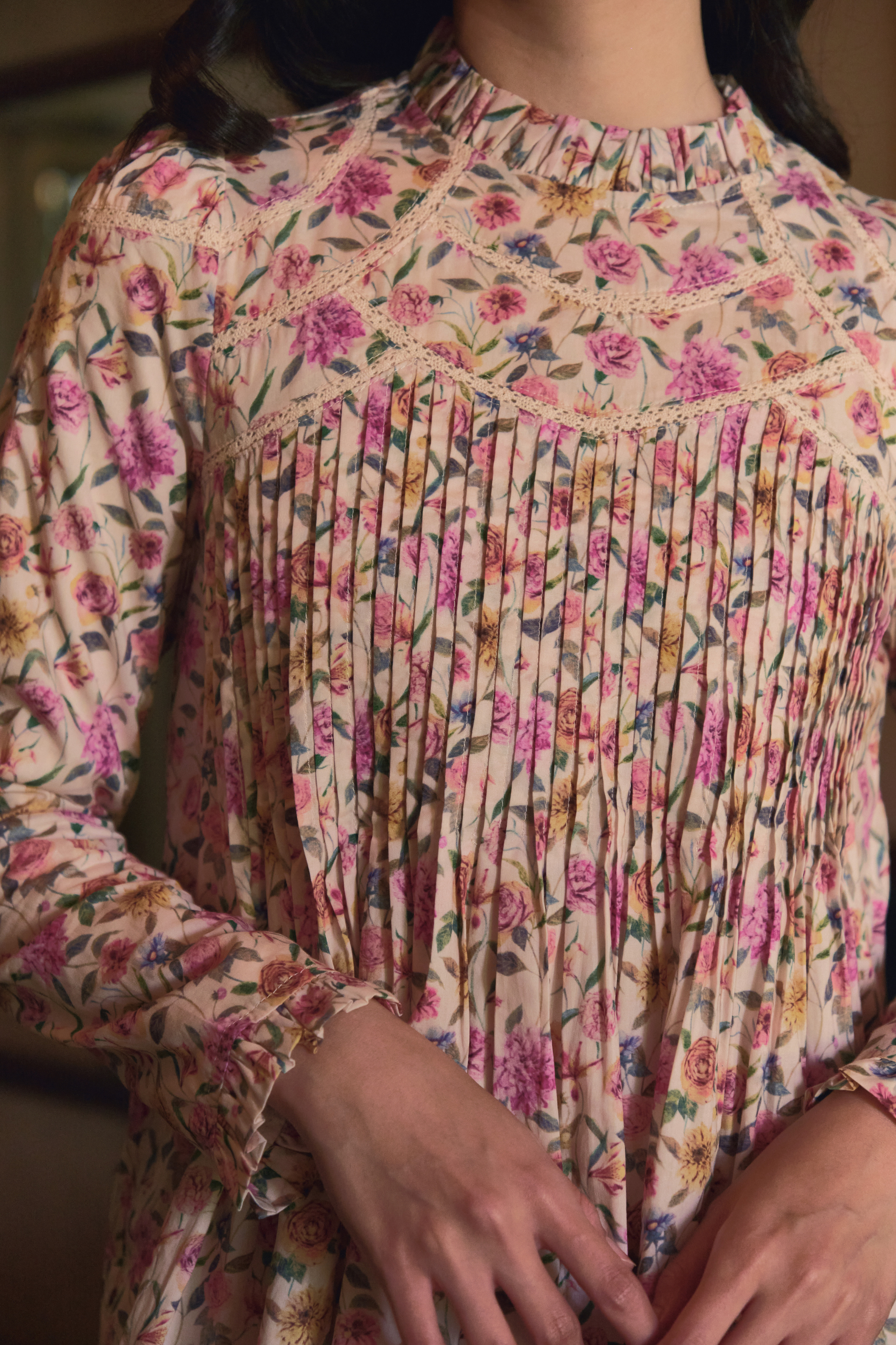 The Jannah in Rhodia Floral Printed Top