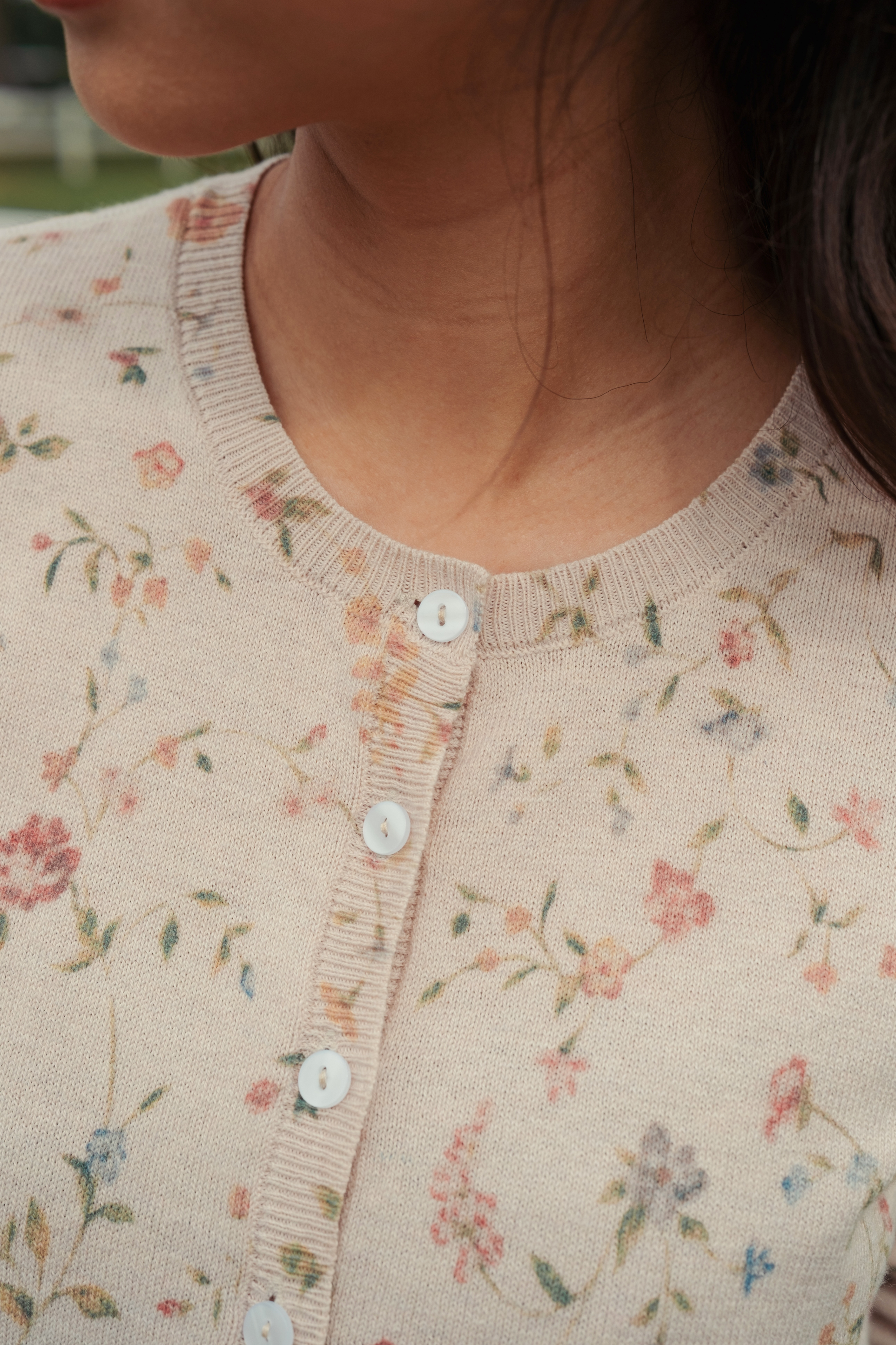 The Emma Floral Cardigan