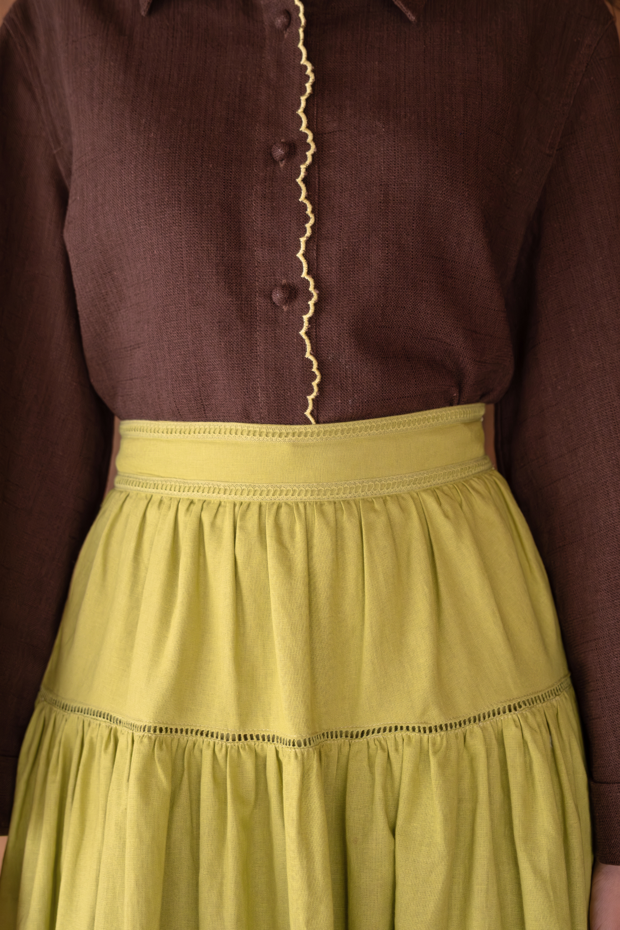 The Matilda Skirt in Hawthorne