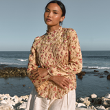 The Jannah Top in Honey Rose