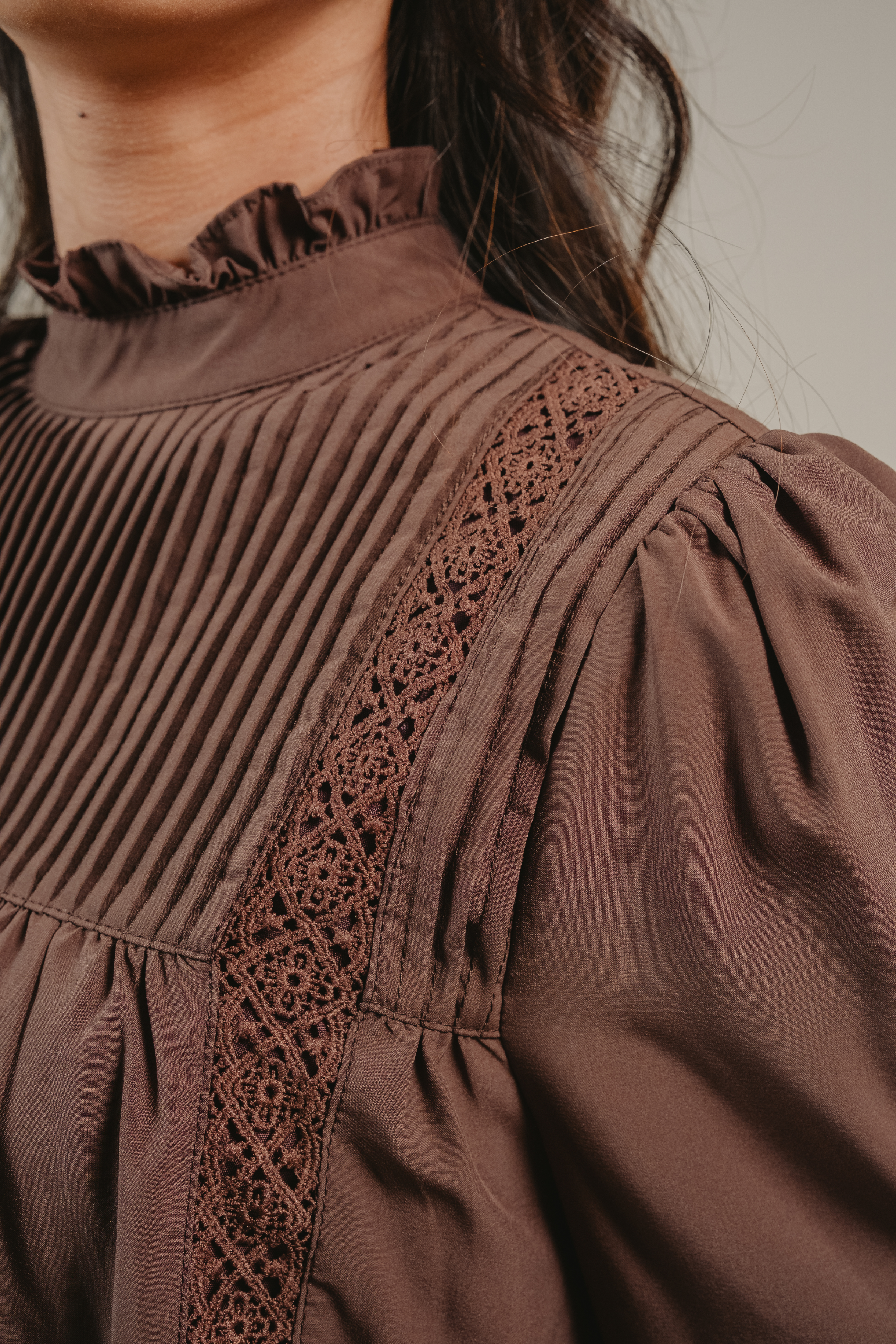 Sonya Top In Pecan