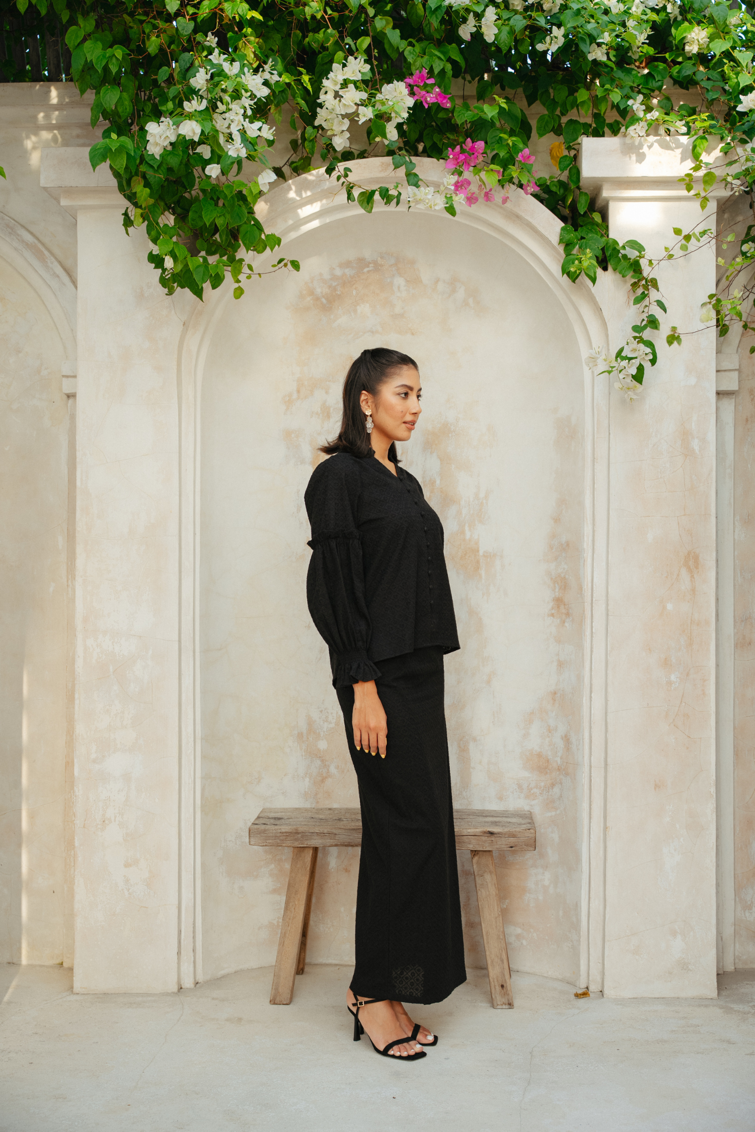 The Jane Kurung in Noir