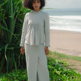 The Mulia Kurung in Grey