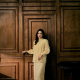 The Lorna Kurung in Lemon Garden