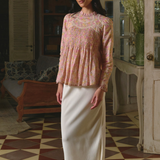 ⁠The Jannah Top in Blush Bloom