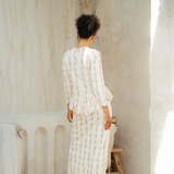 The Edora Kurung in Lavender