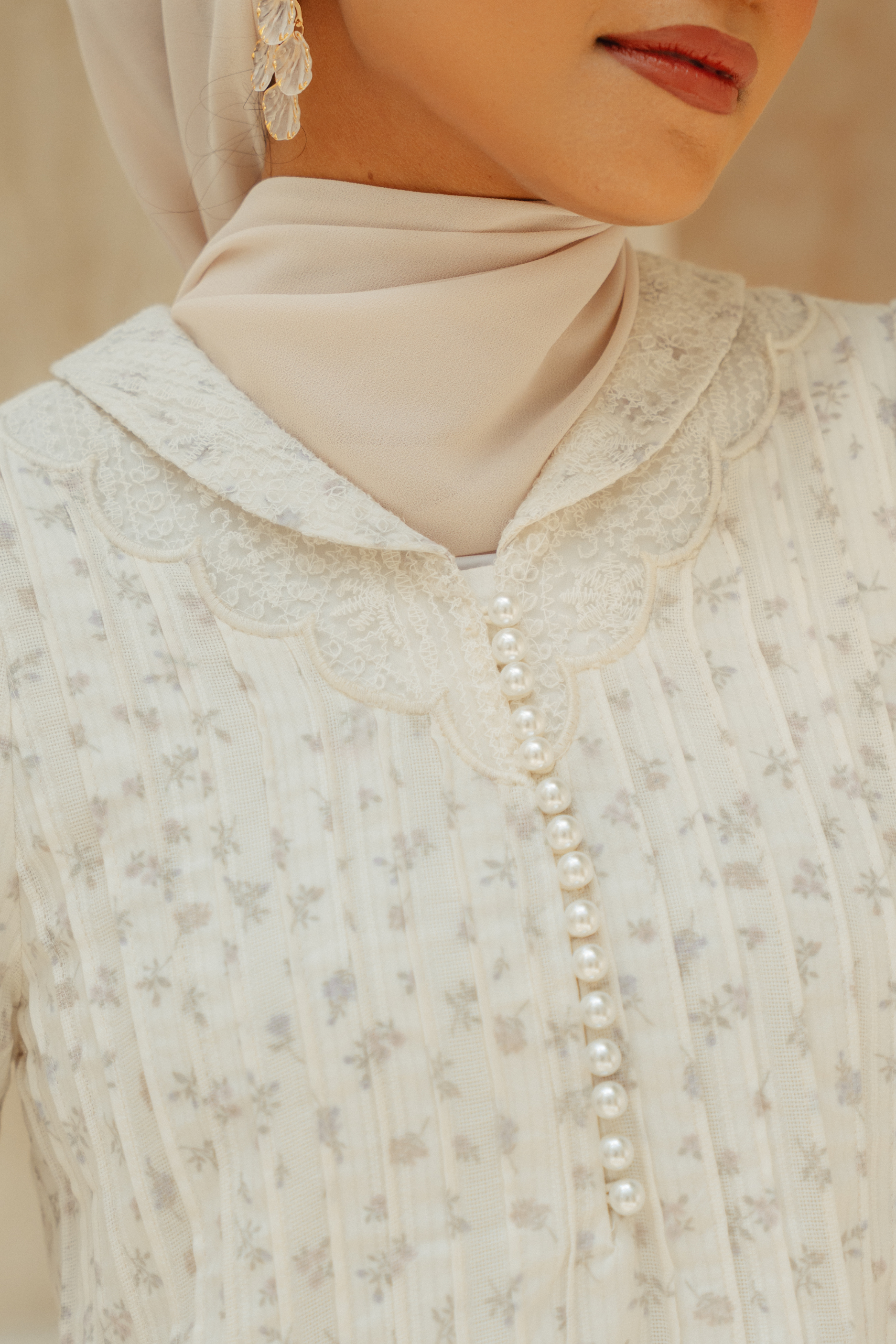 Caroline Kurung in Lilac Reverie