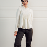 The Mulia Top In Cream
