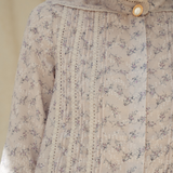 The Thalia Kurung in Dusty Lavender