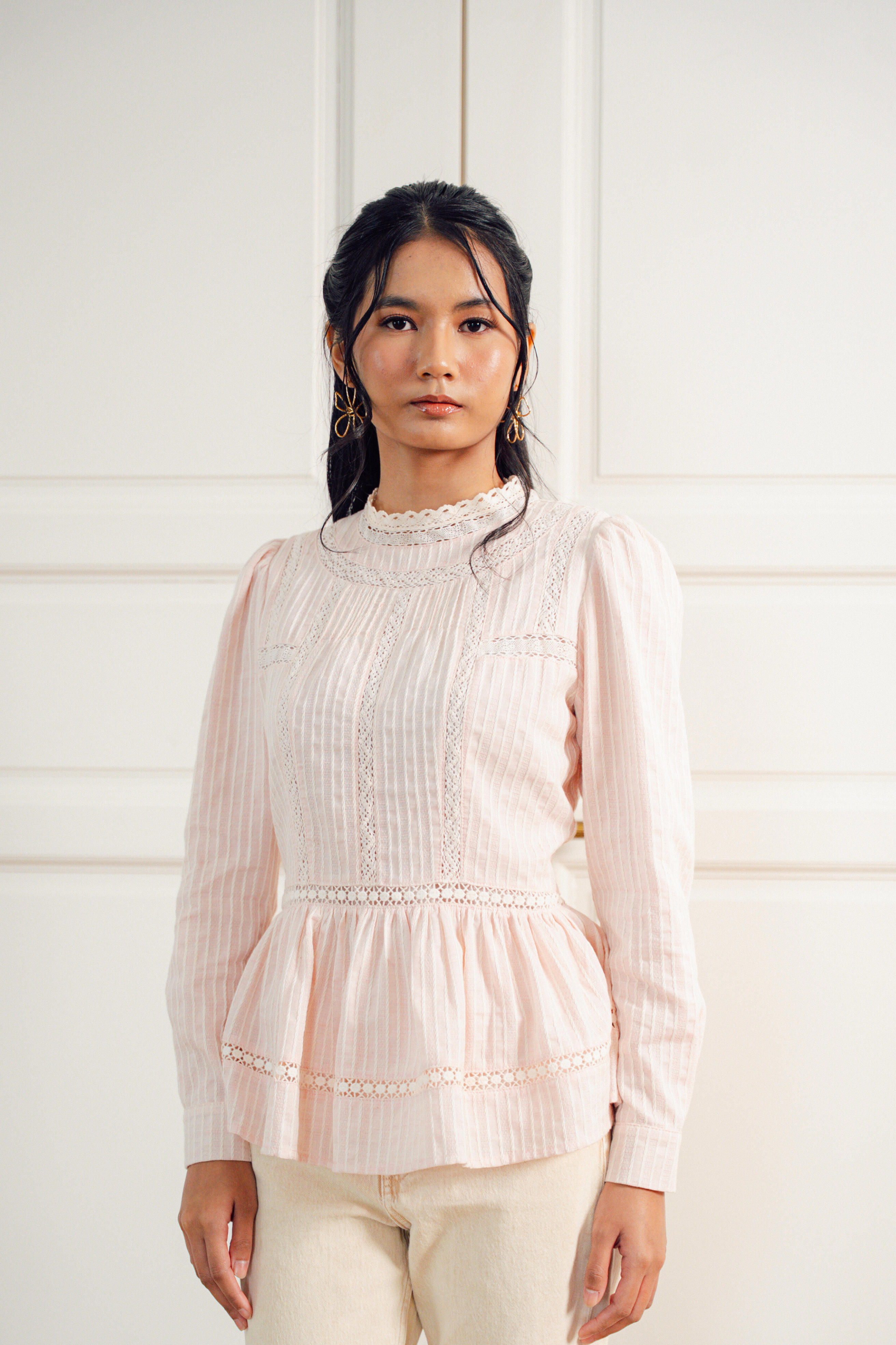 The Ingrid Top in Belle