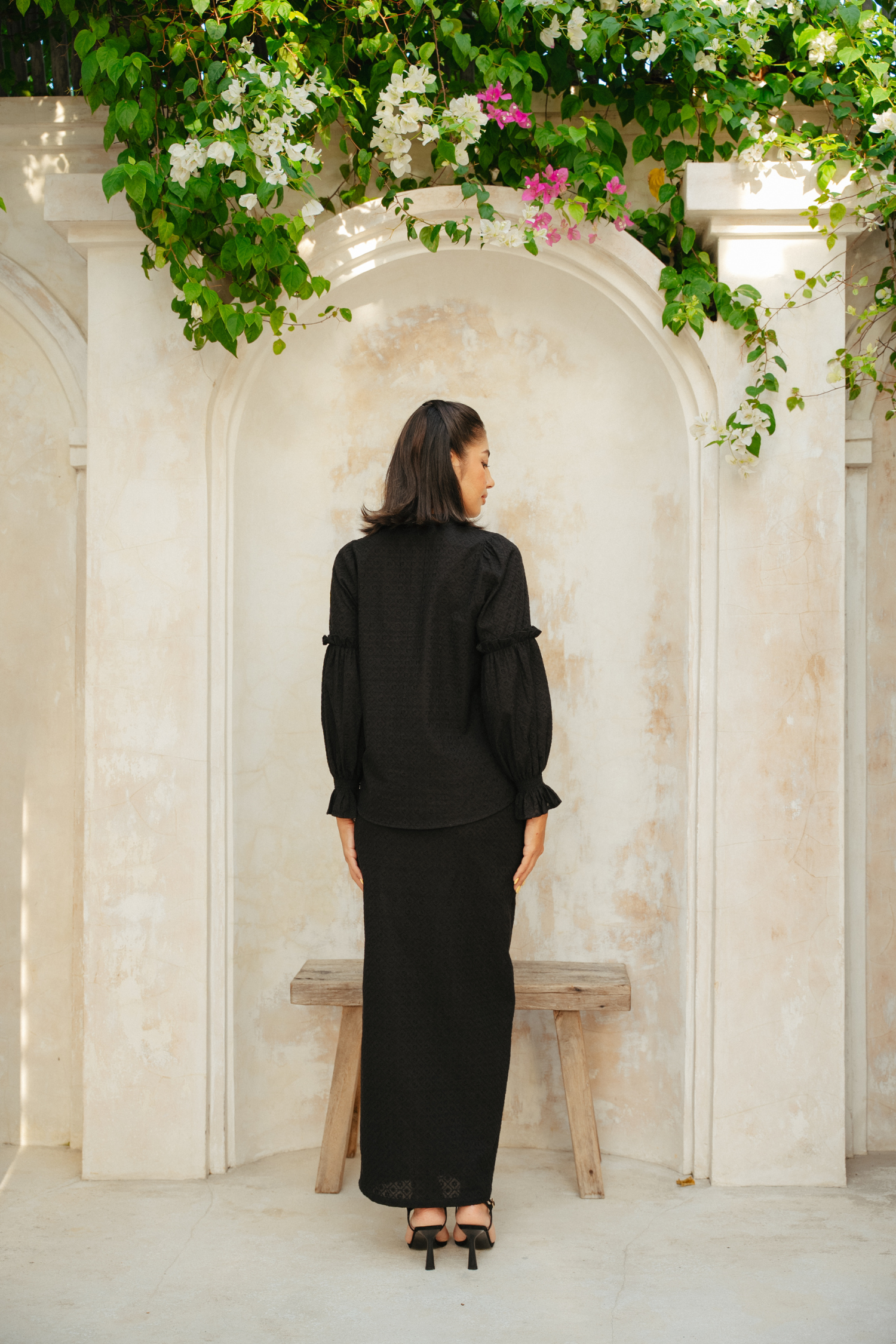 The Jane Kurung in Noir