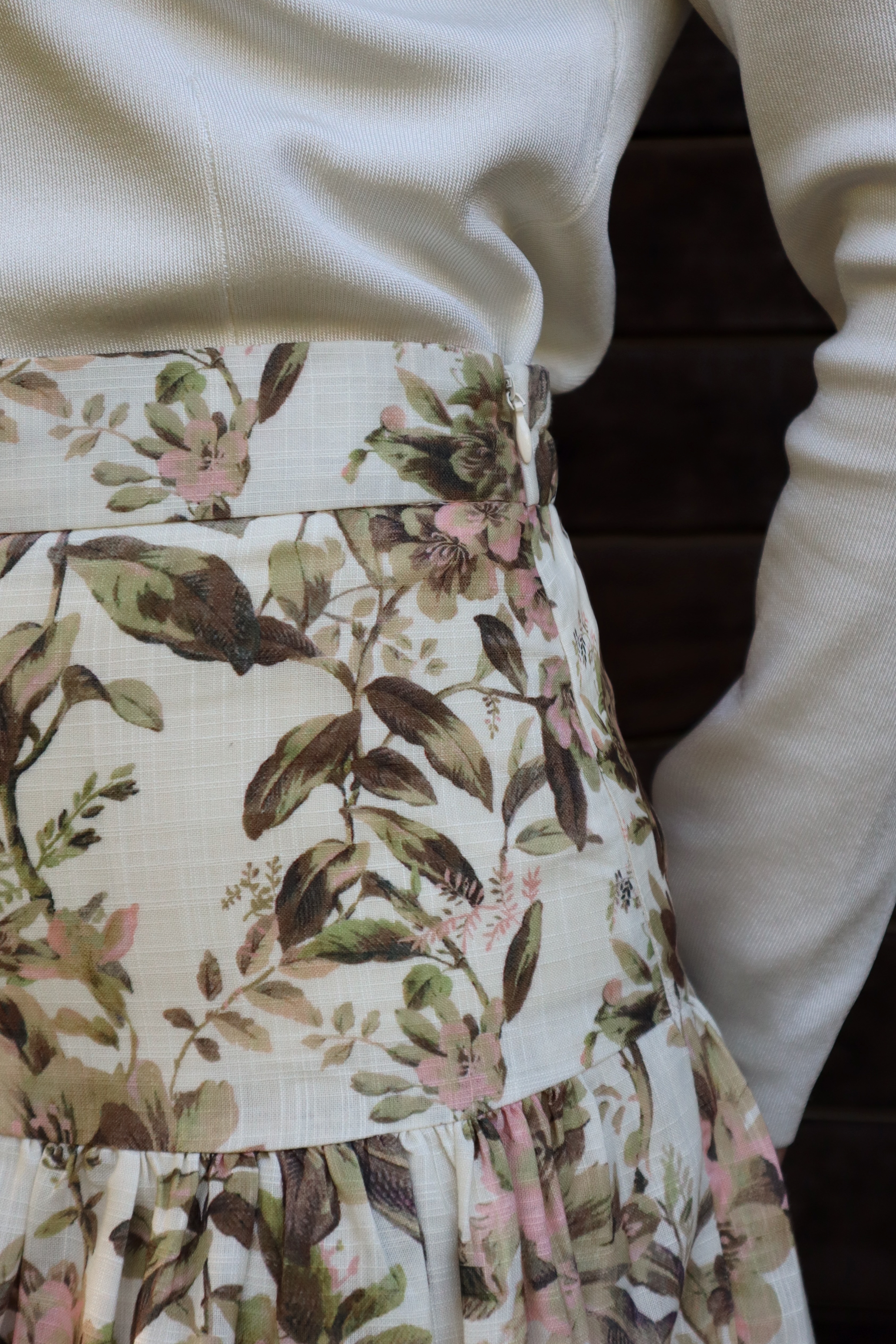 Aubrey Floral Skirt
