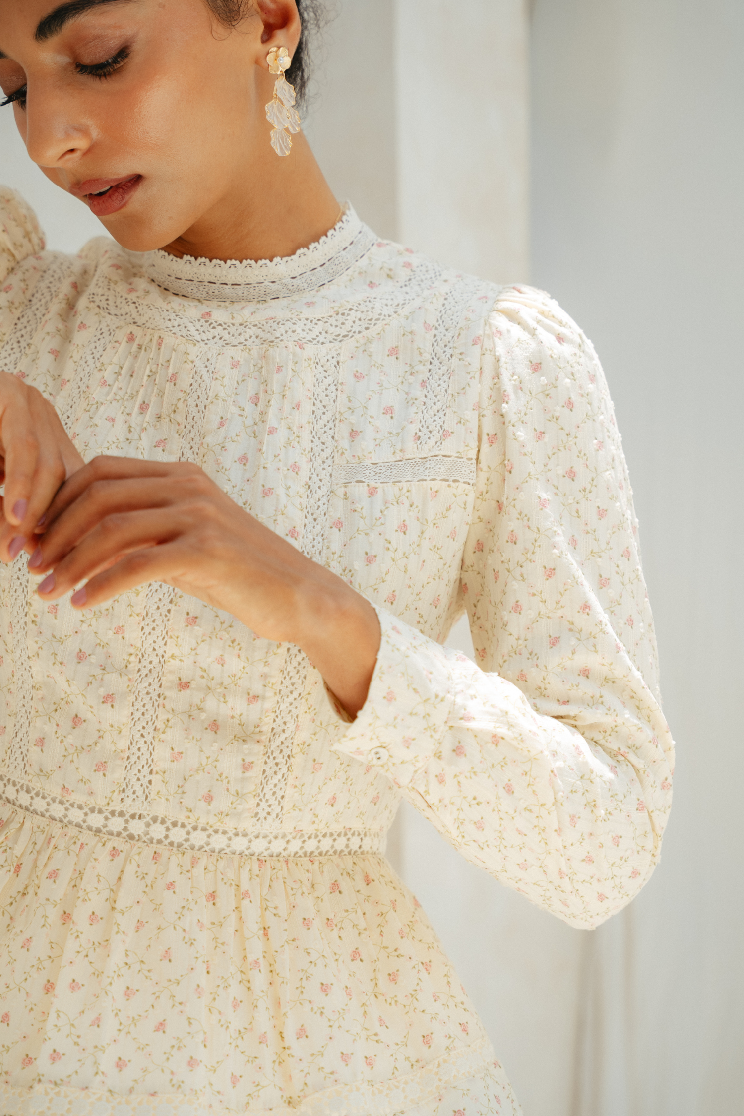 Ingrid Kurung in Rosalina Print