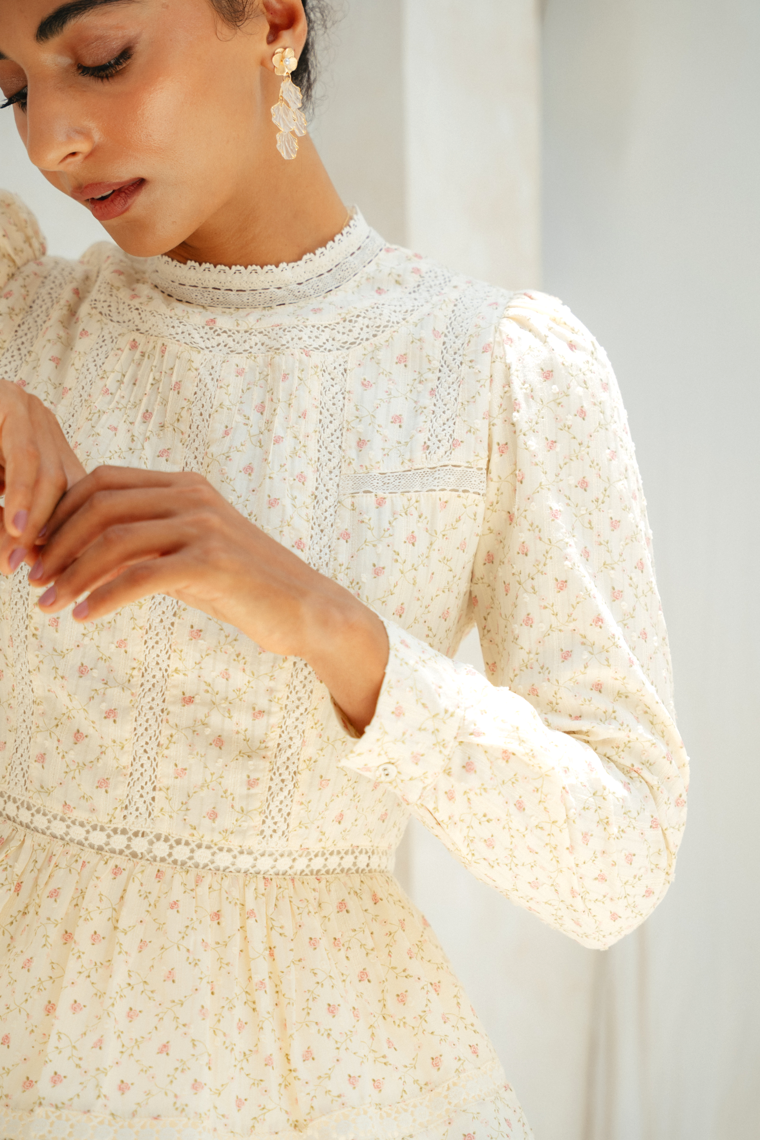 Ingrid Kurung in Rosalina Print