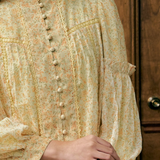 The Lorna Kurung in Lemon Garden