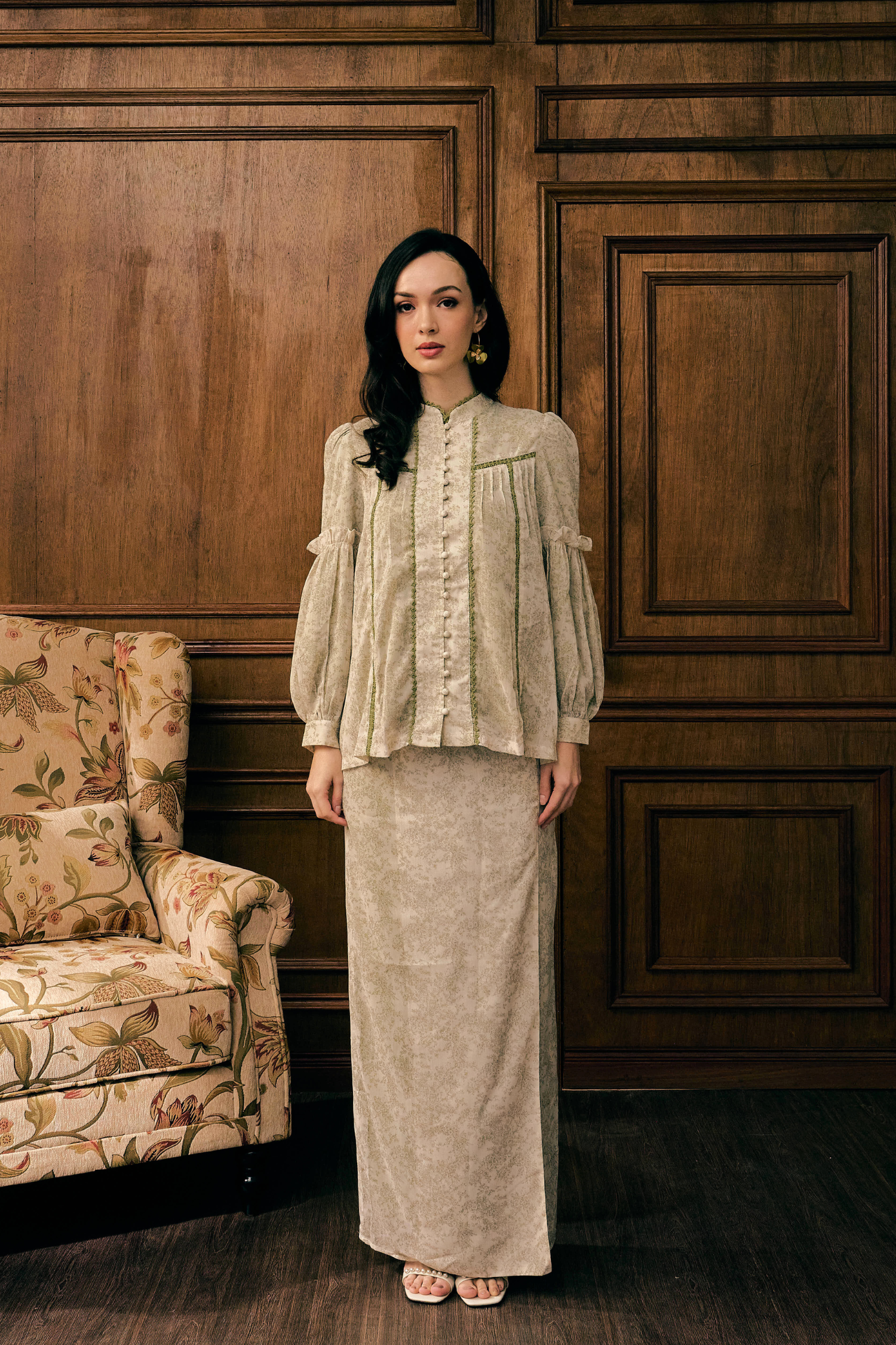 The Lorna Kurung in Picholine