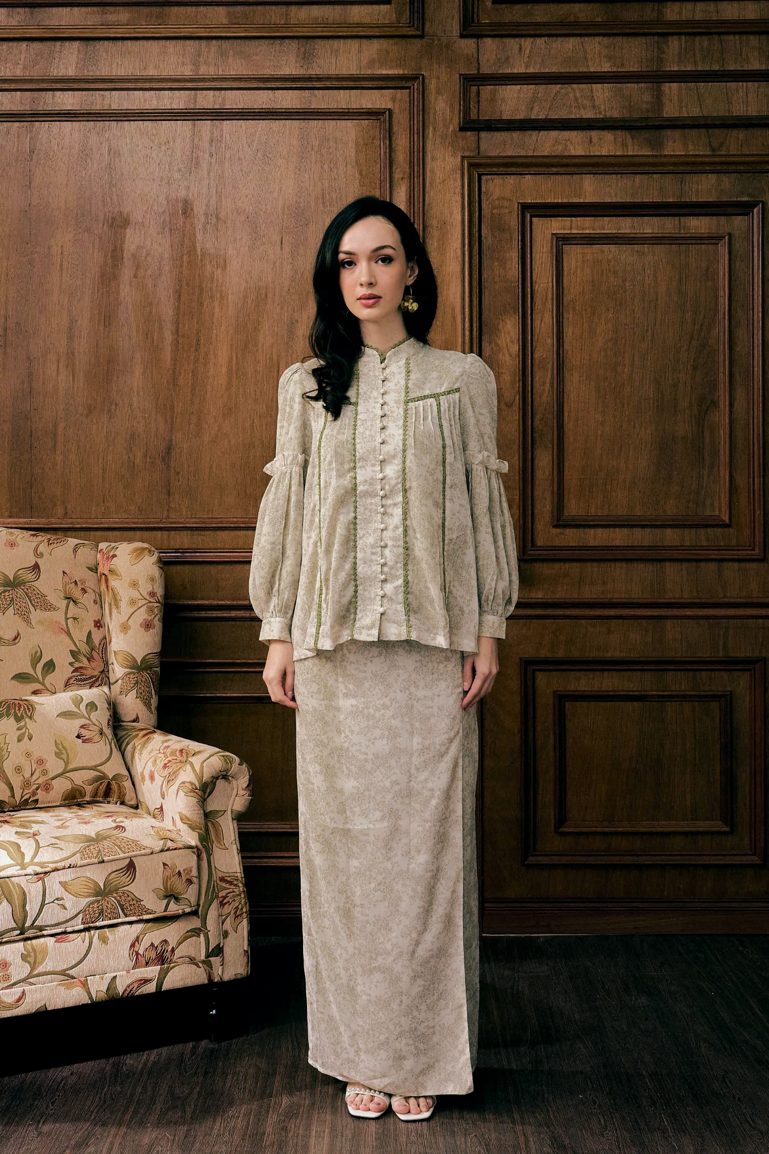 The Lorna Kurung in Picholine
