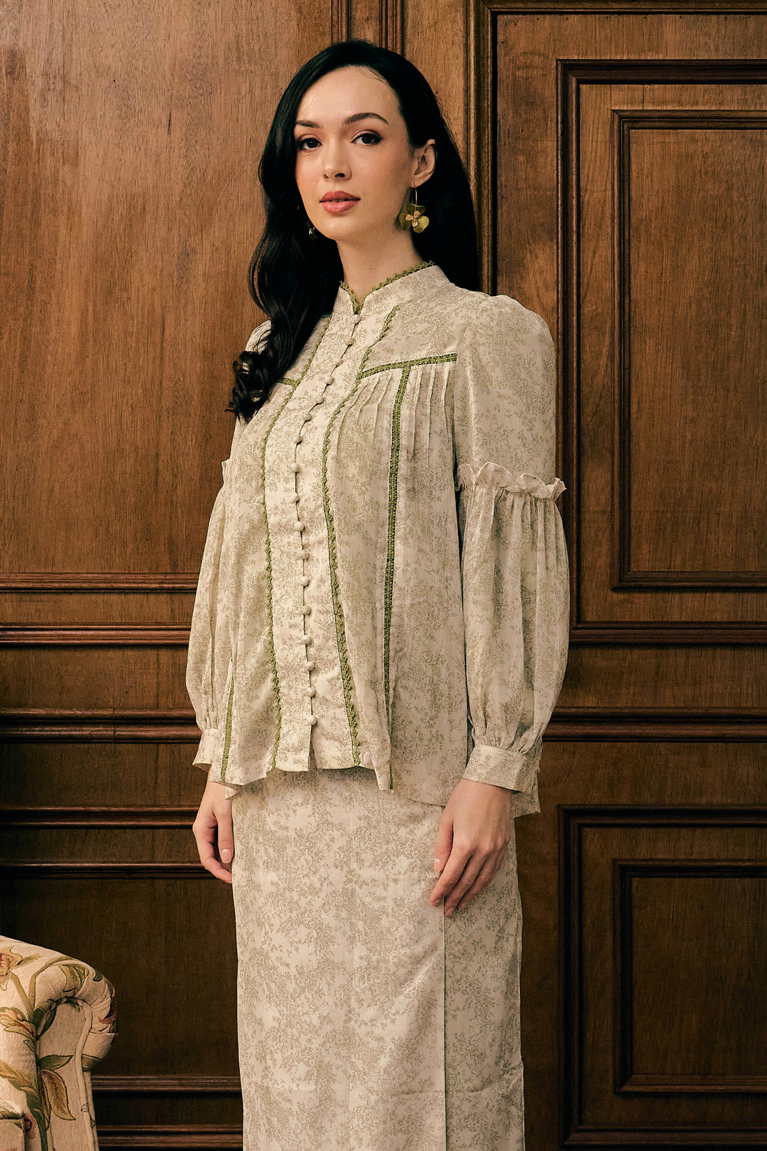 The Lorna Kurung in Picholine