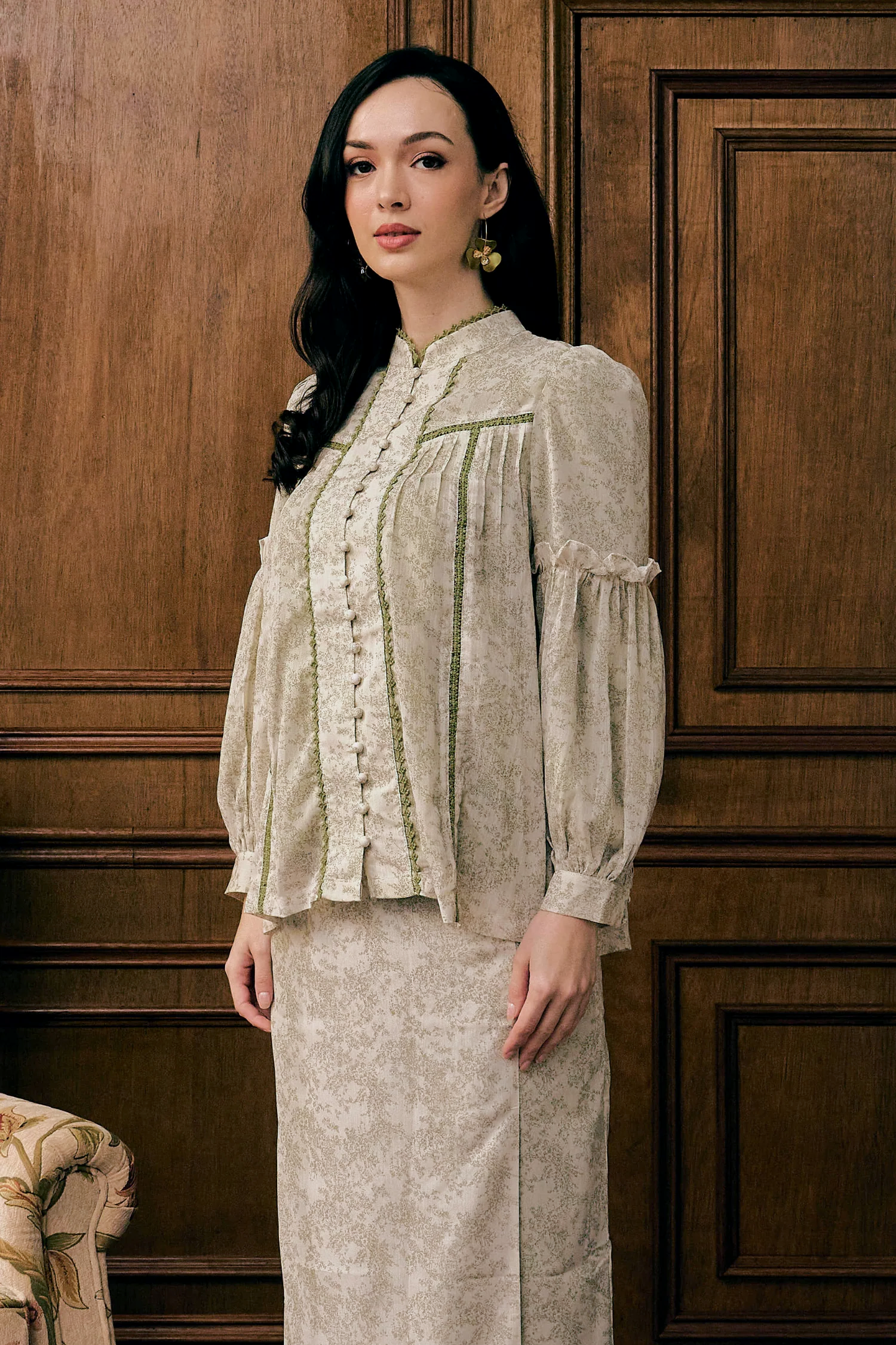 The Lorna Kurung in Picholine