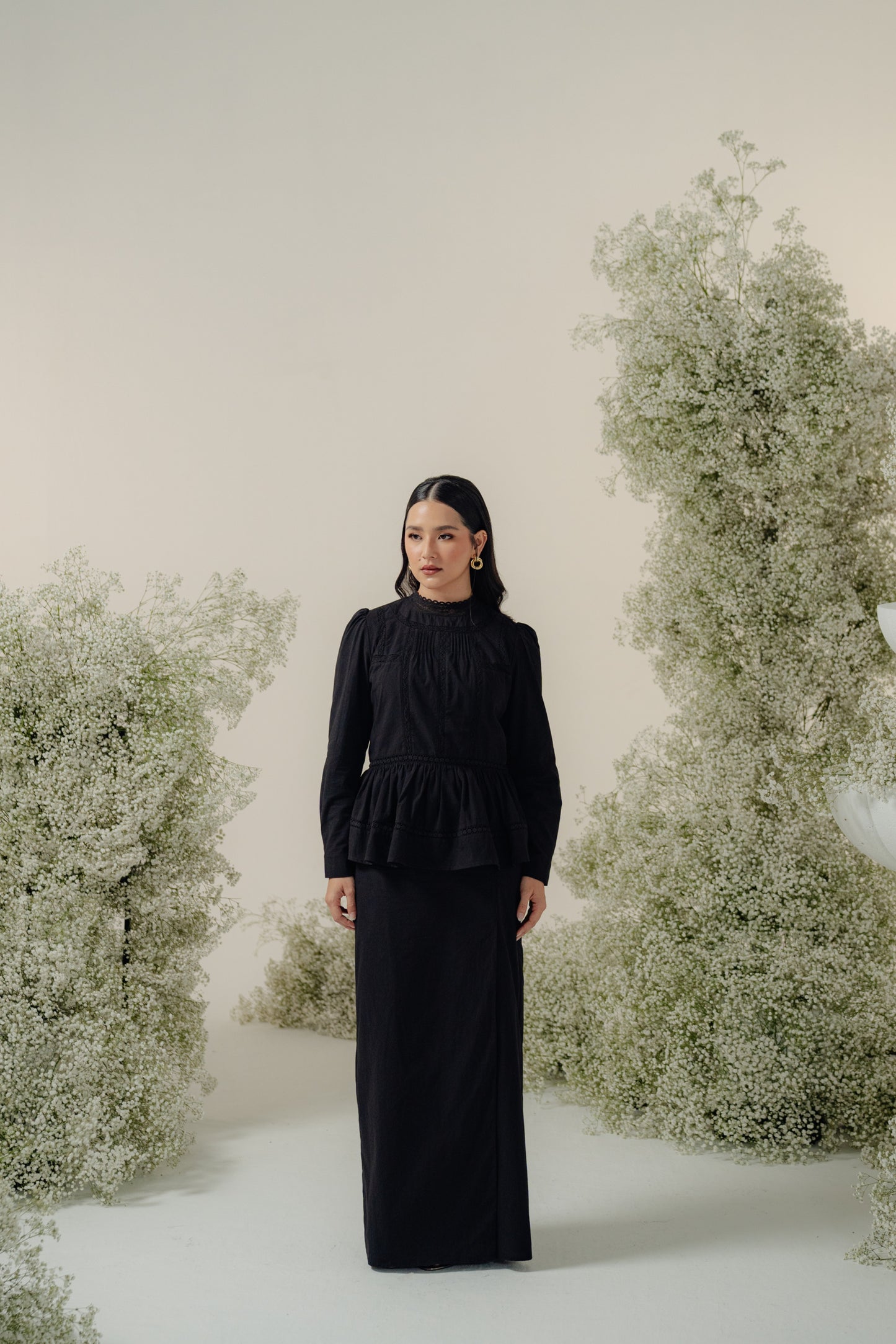 The Ingrid Kurung in Midnight