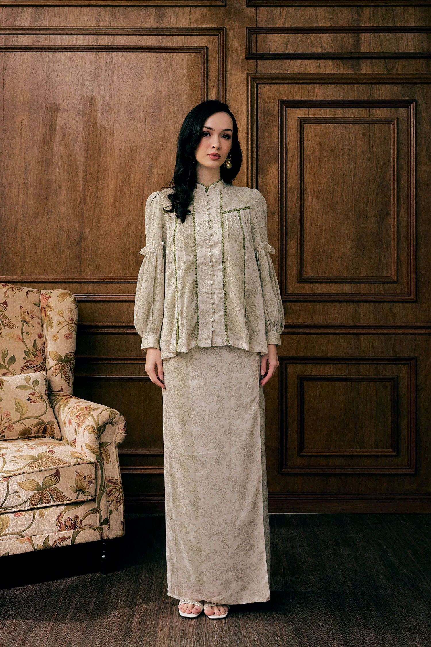 The Lorna Kurung in Picholine