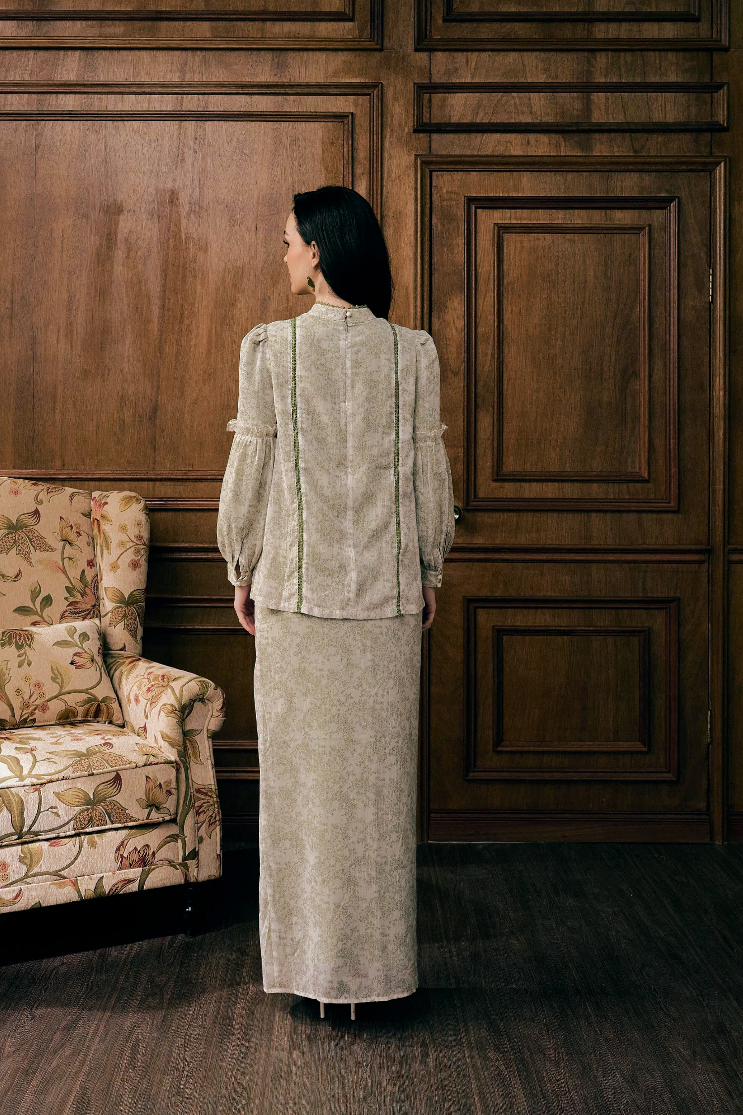 The Lorna Kurung in Picholine