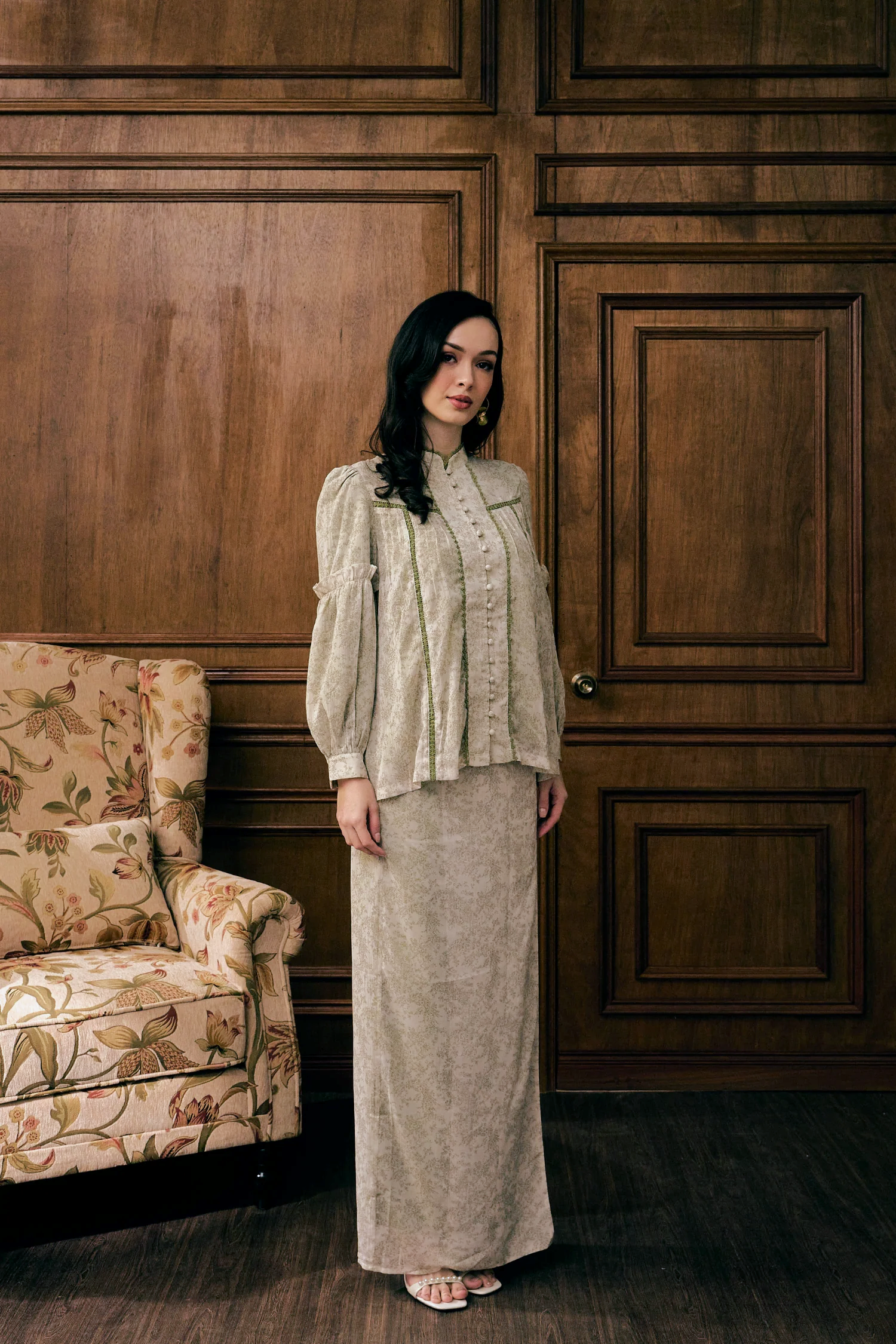 The Lorna Kurung in Picholine