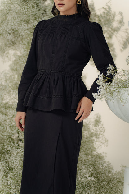 The Ingrid Kurung in Midnight