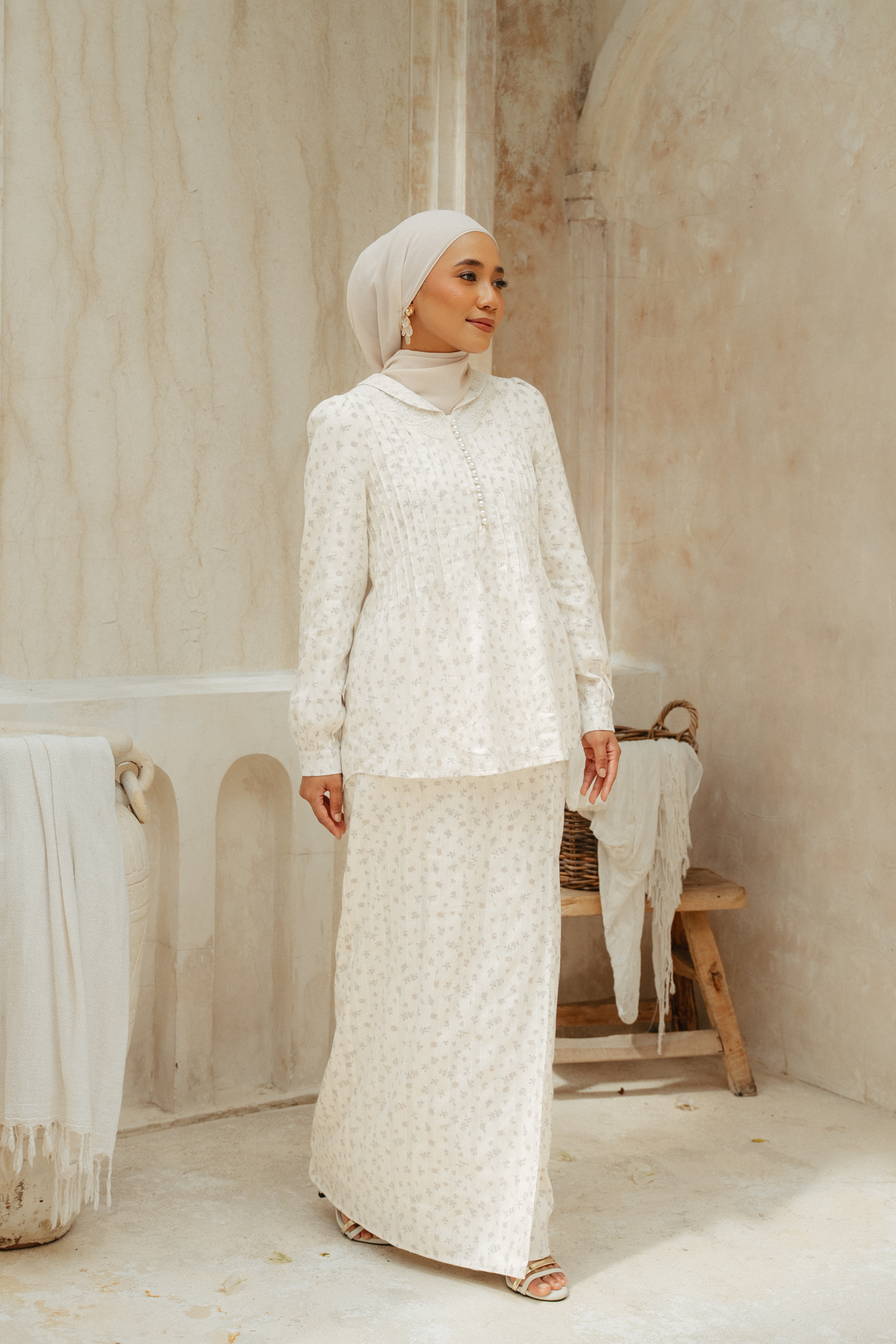 Caroline Kurung in Lilac Reverie