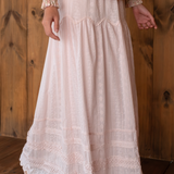 The Edith Skirt in Ballerina Pink