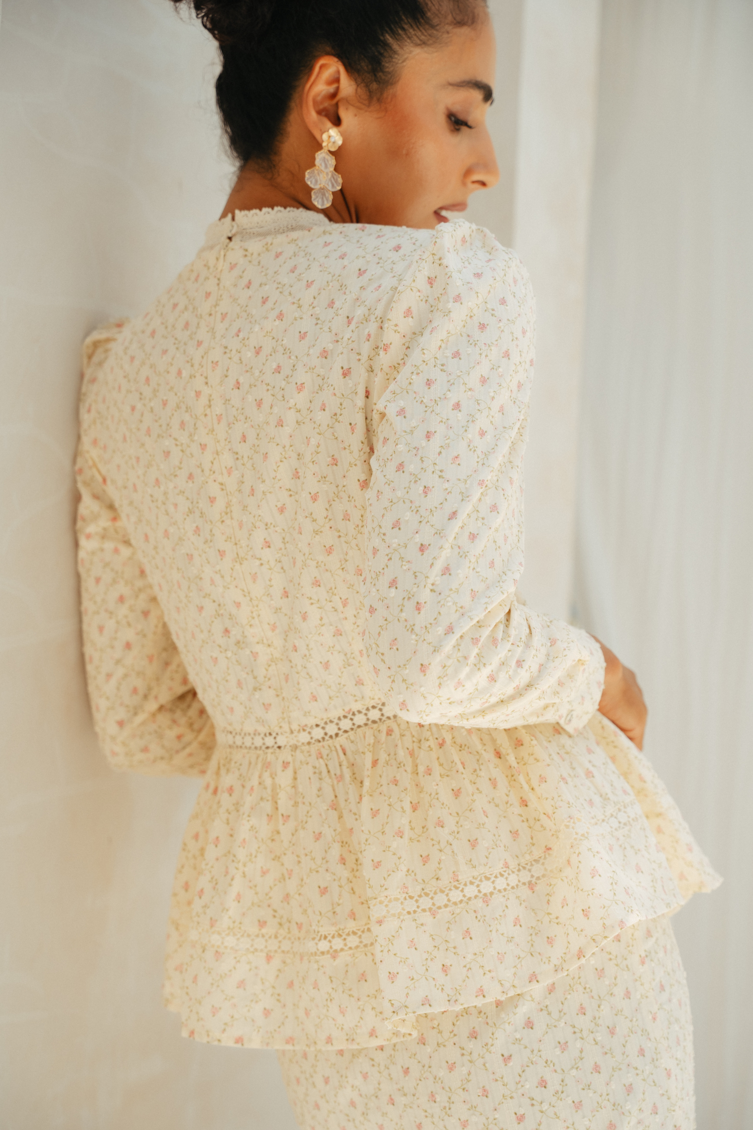 Ingrid Kurung in Rosalina Print