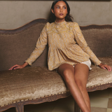 The Jannah Top in Heritage Bloom