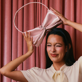 The Darling Clutch Bag in Baby Pink