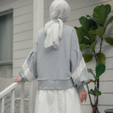 The Emily Sweater In Grey