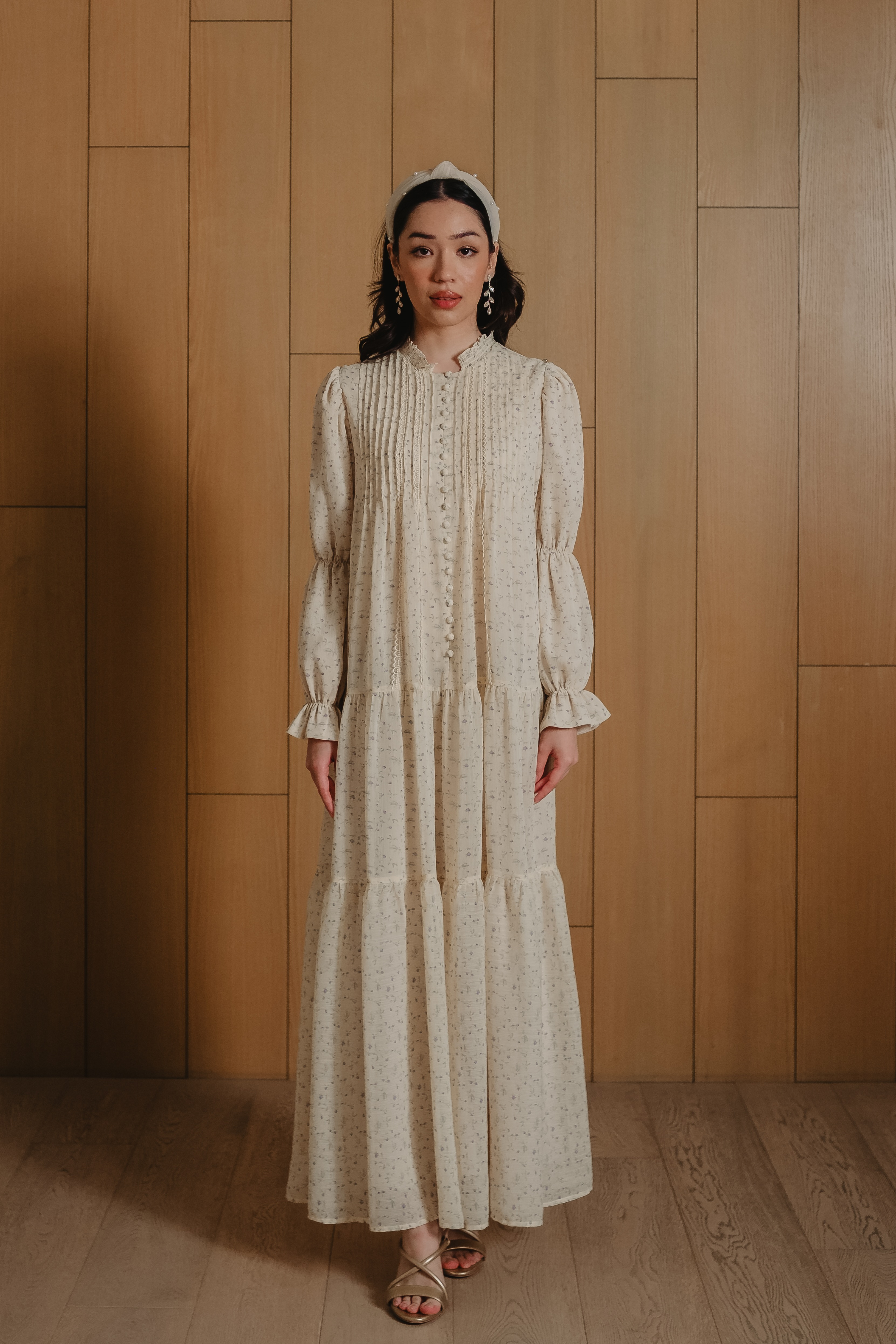 The Holly Dress in Celestine