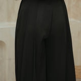 The Lauren Pleated Pants in Black