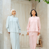 The Loren Kurung in Light Pink