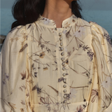 The Opal Dress in Antique Herbarium