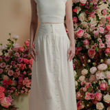 The Rose Skirt In Pearl