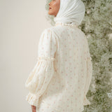 The Jane Kurung in Pink Rose