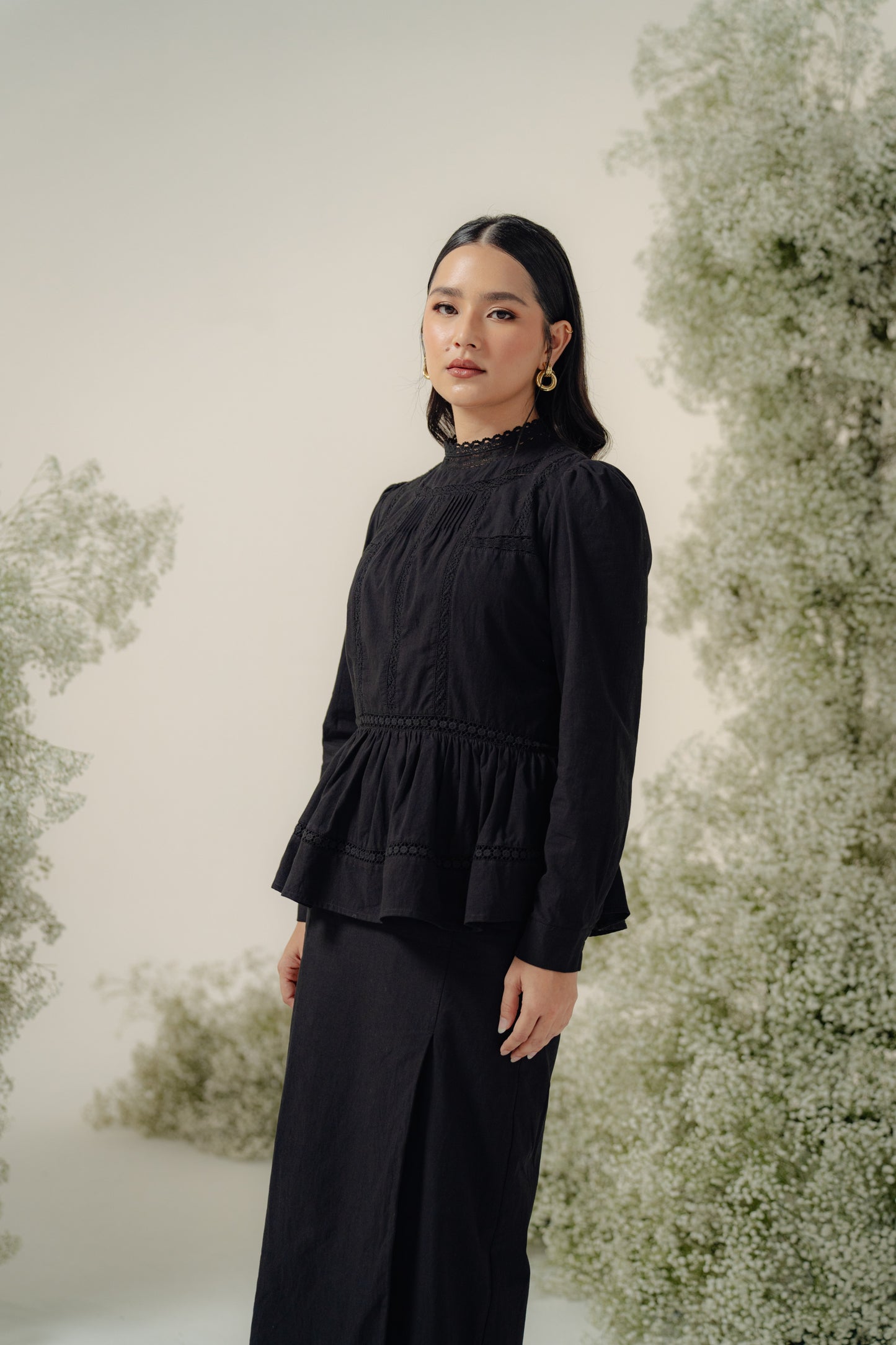 The Ingrid Kurung in Midnight